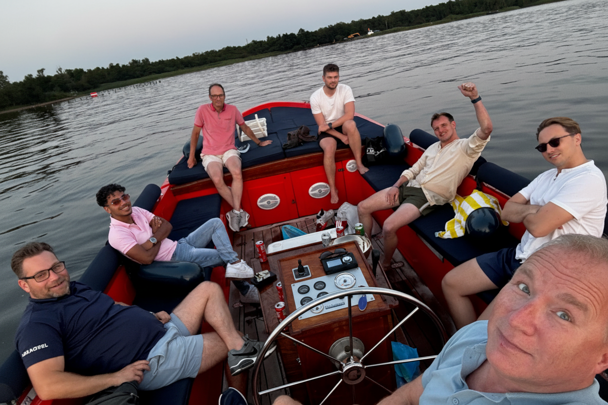 Rondvaart Loosdrecht – luxe sloep 12 personen Loosdrecht
